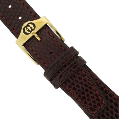 leather gucci watch strap|gucci leather watch strap replacement.